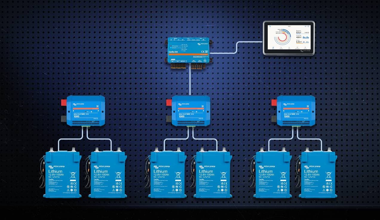 Lynx Smart BMS parallelschakeling