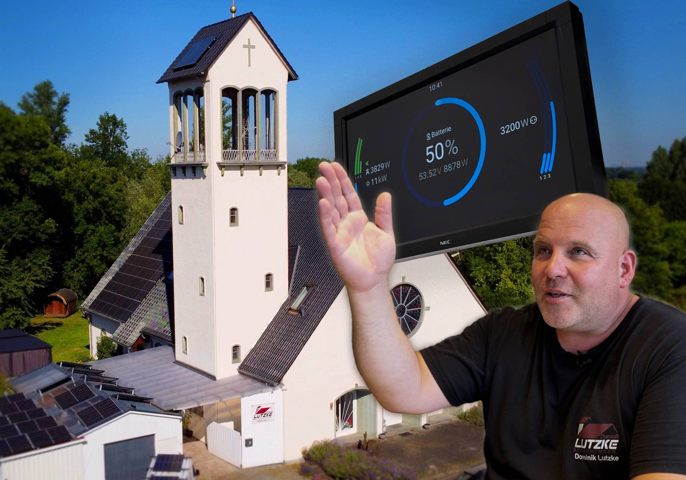 Dakdekker verslaat de Duitse energiekosten