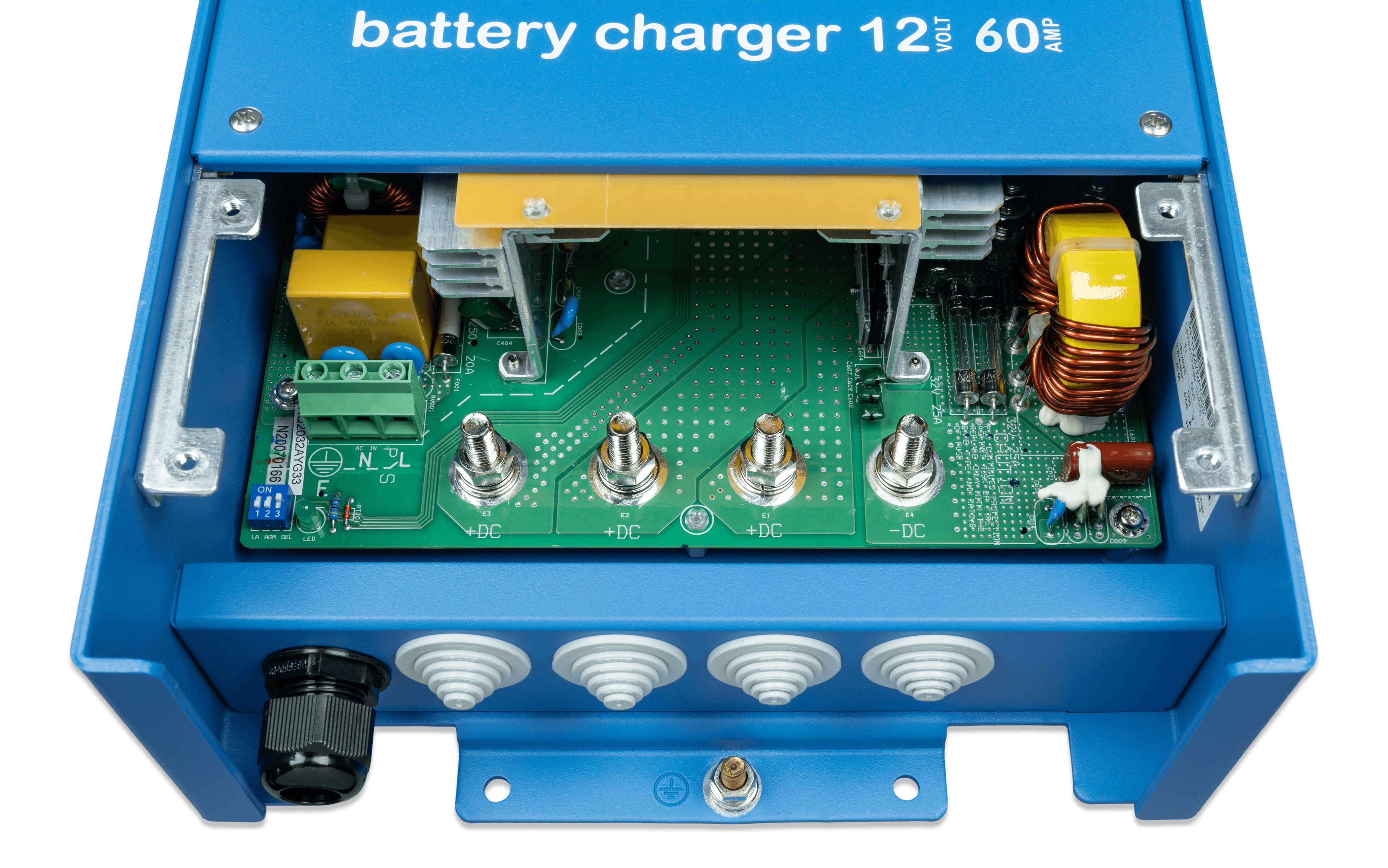Centaur Charger 12V 60A (3) 120-240V (pcb conn)  thumbnail
