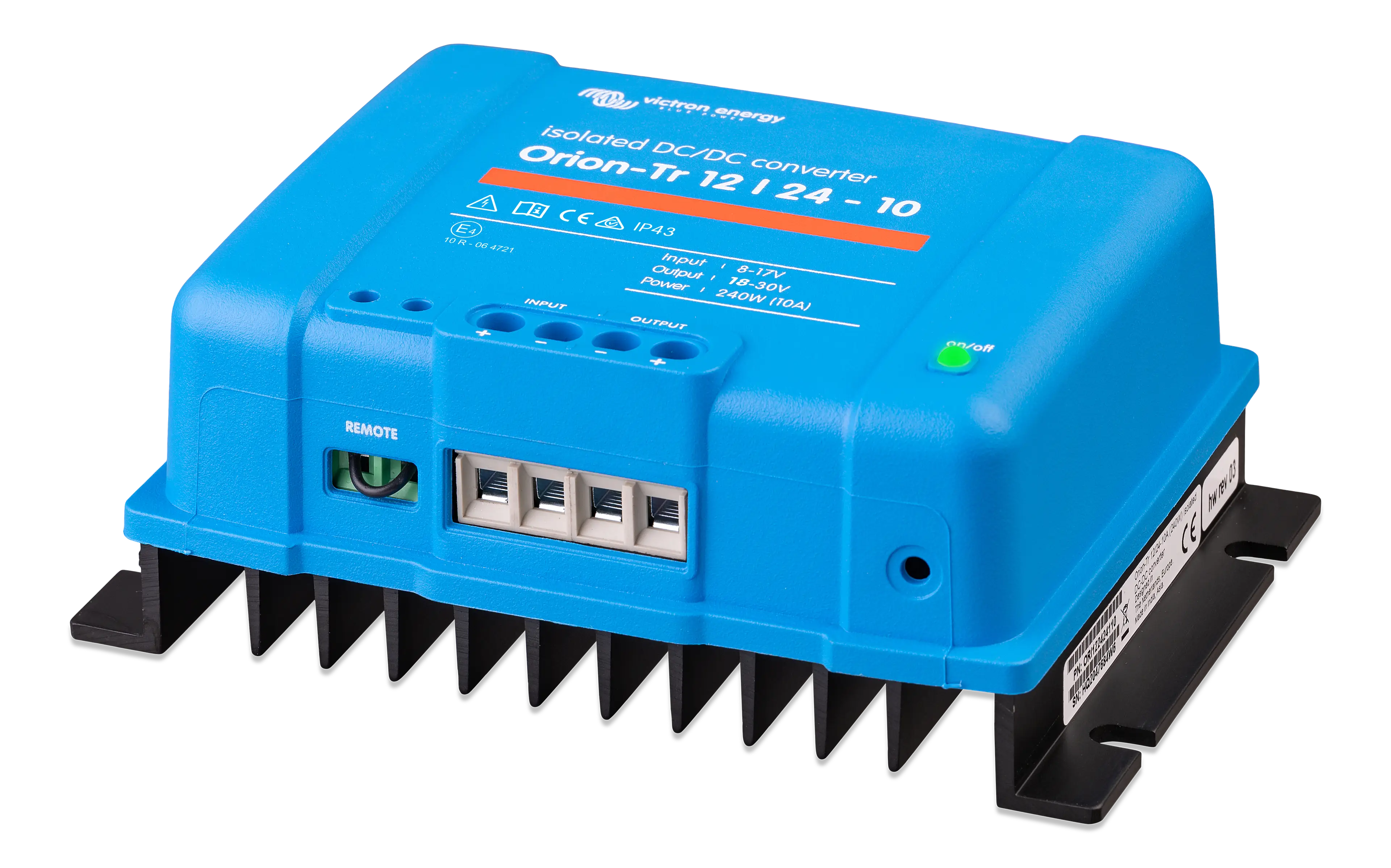 Orion-Tr 12/24-10A (240W) Isolated DC-DC converter (left)  thumbnail