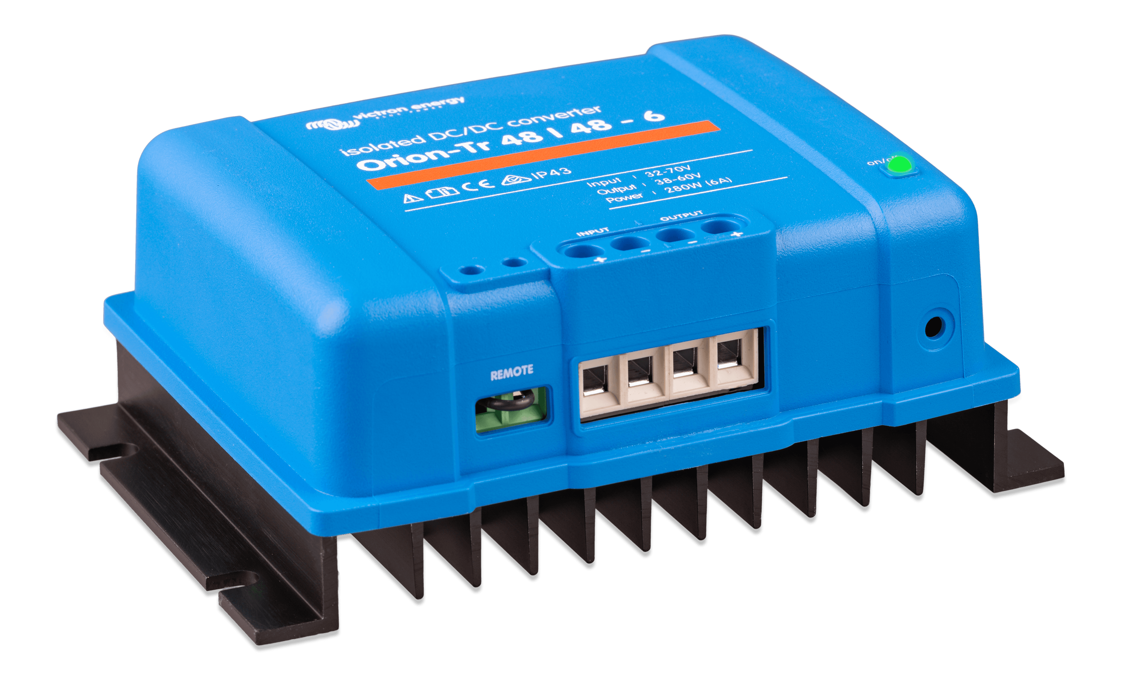 Orion-Tr 48/48-6A (280W) Isolated DC-DC converter (right)  thumbnail