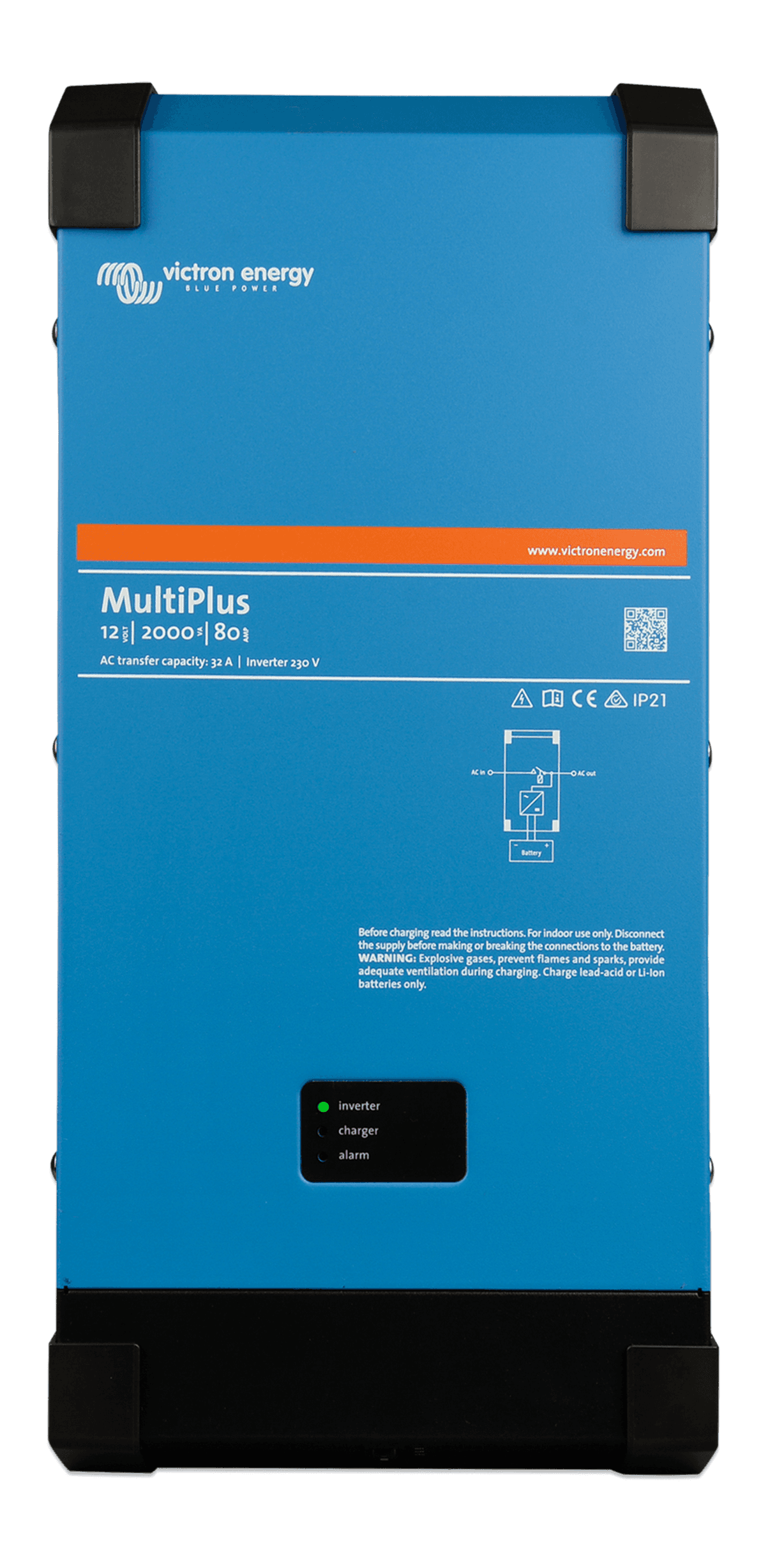 MultiPlus 12/2000/80 120V (front)  thumbnail
