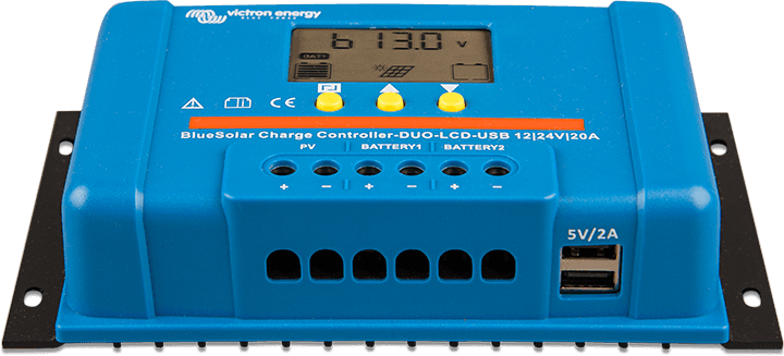 BlueSolar PWM Charge Controller (DUO) LCD & USB